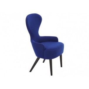 Wingback Dining Chair Blue