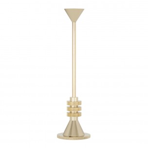 Cog Candle Holder Tall 